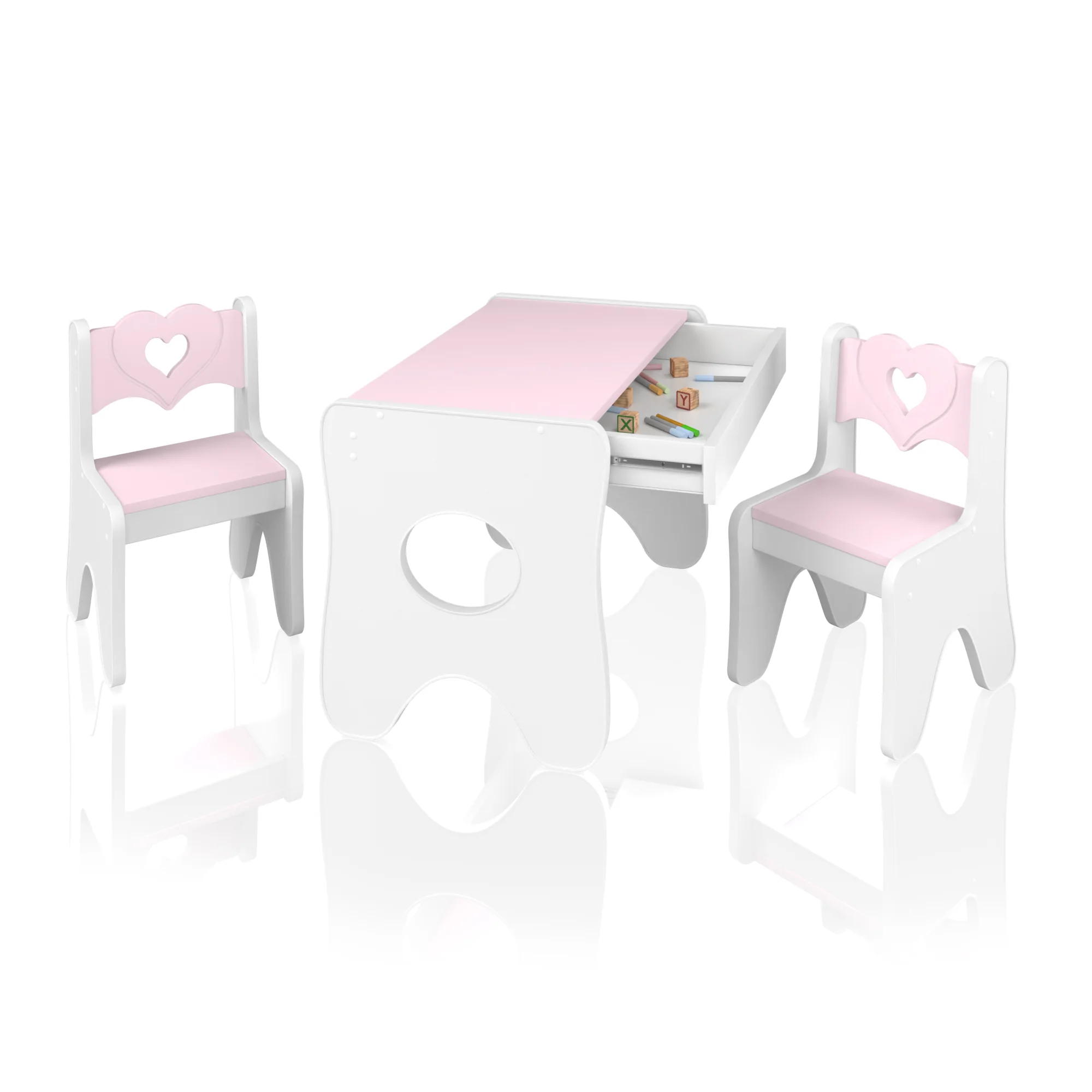 ružový montessori set