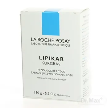 LA ROCHE-POSAY Lipikar Fyziologické mydlo v kocke obohatené o lipidy 150 g 1×150 g, mydlo