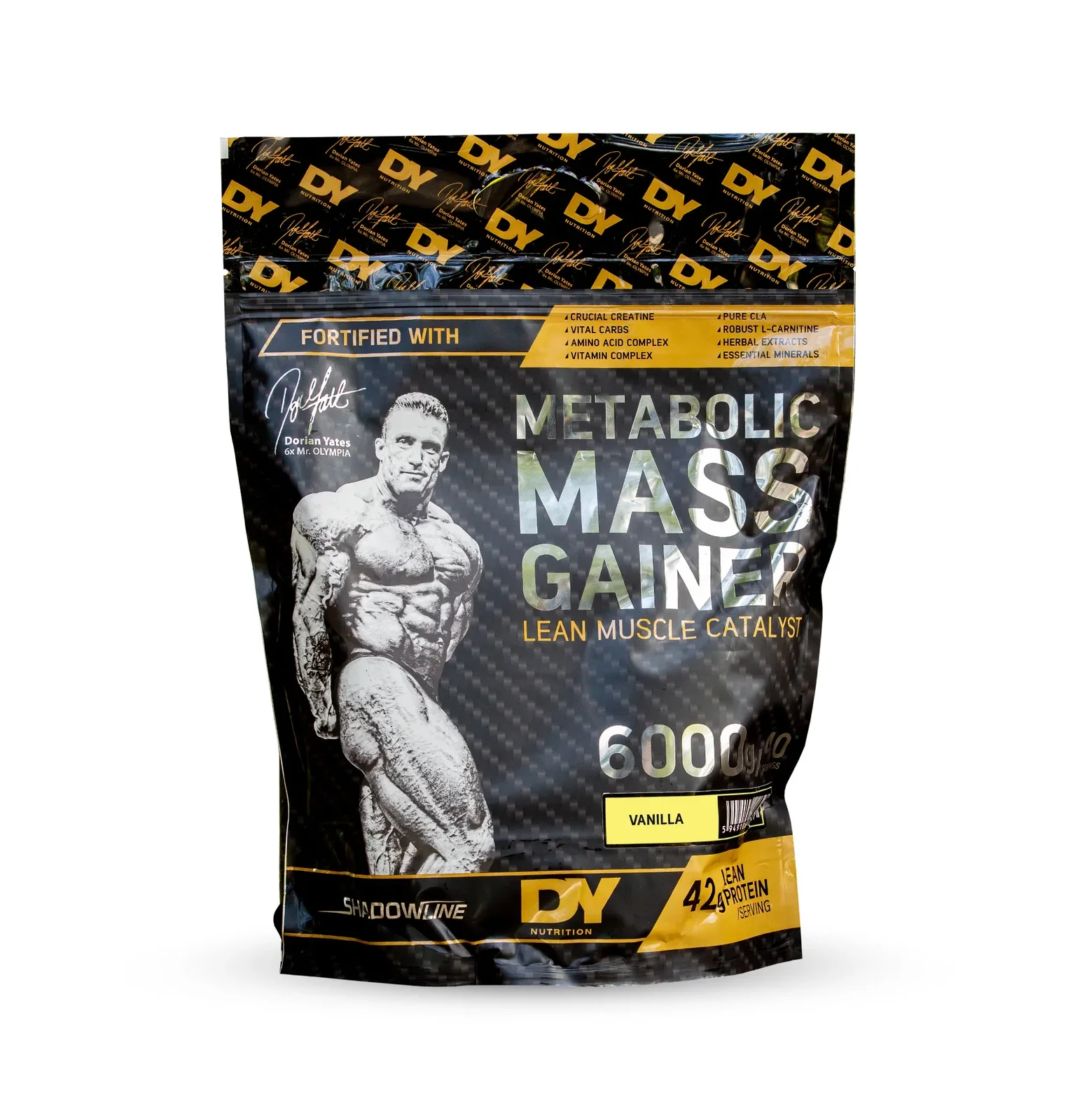DY Nutrition Metabolic Mass Gainer 6000 g vanilka