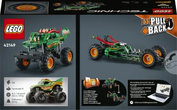 LEGO® Technic 42149 Drak™ Monster Jam™ 1×1 ks, lego stavebnica
