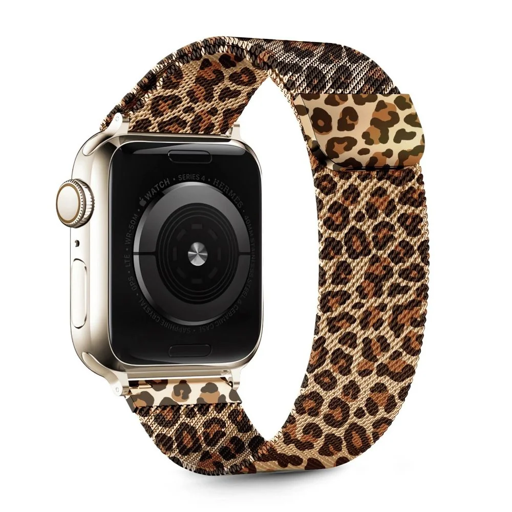 Tech-Protect Lamano remienok na Apple Watch 8 / 9 / 10 / 11 / SE (40/41/42mm), panther 1/42mm), panther
