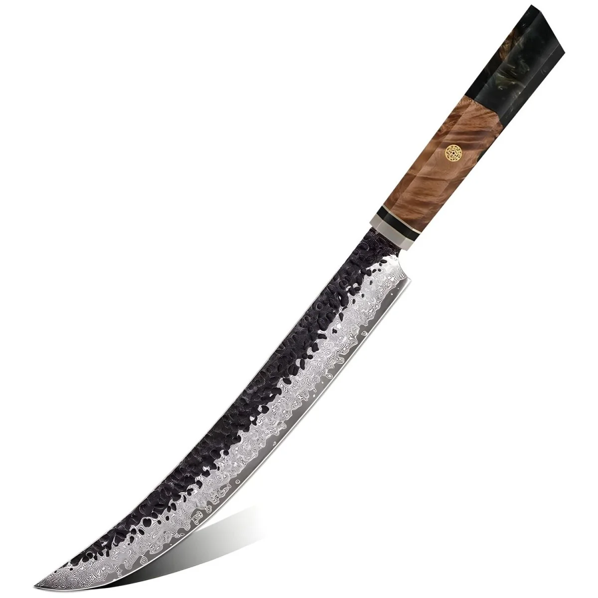 Damaškový kuchynský nôž Airi-Slicer 1ks, čepeľ 24,5cm