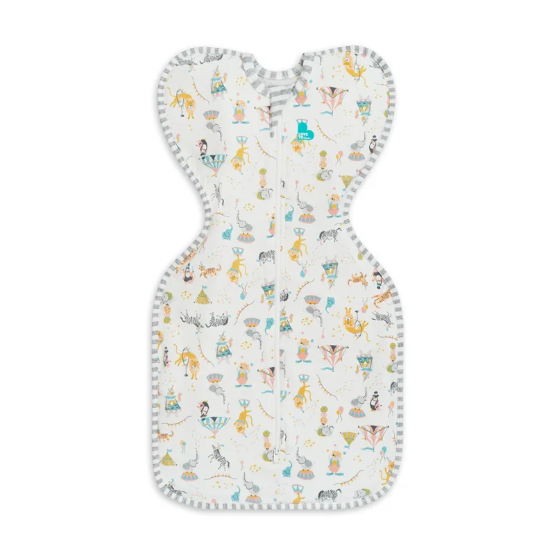 Love To Dream Swaddle UP - Zavinovačka, veľkosť M, cirkus - 1 FÁZA, 3-6m, 6-8,5kg