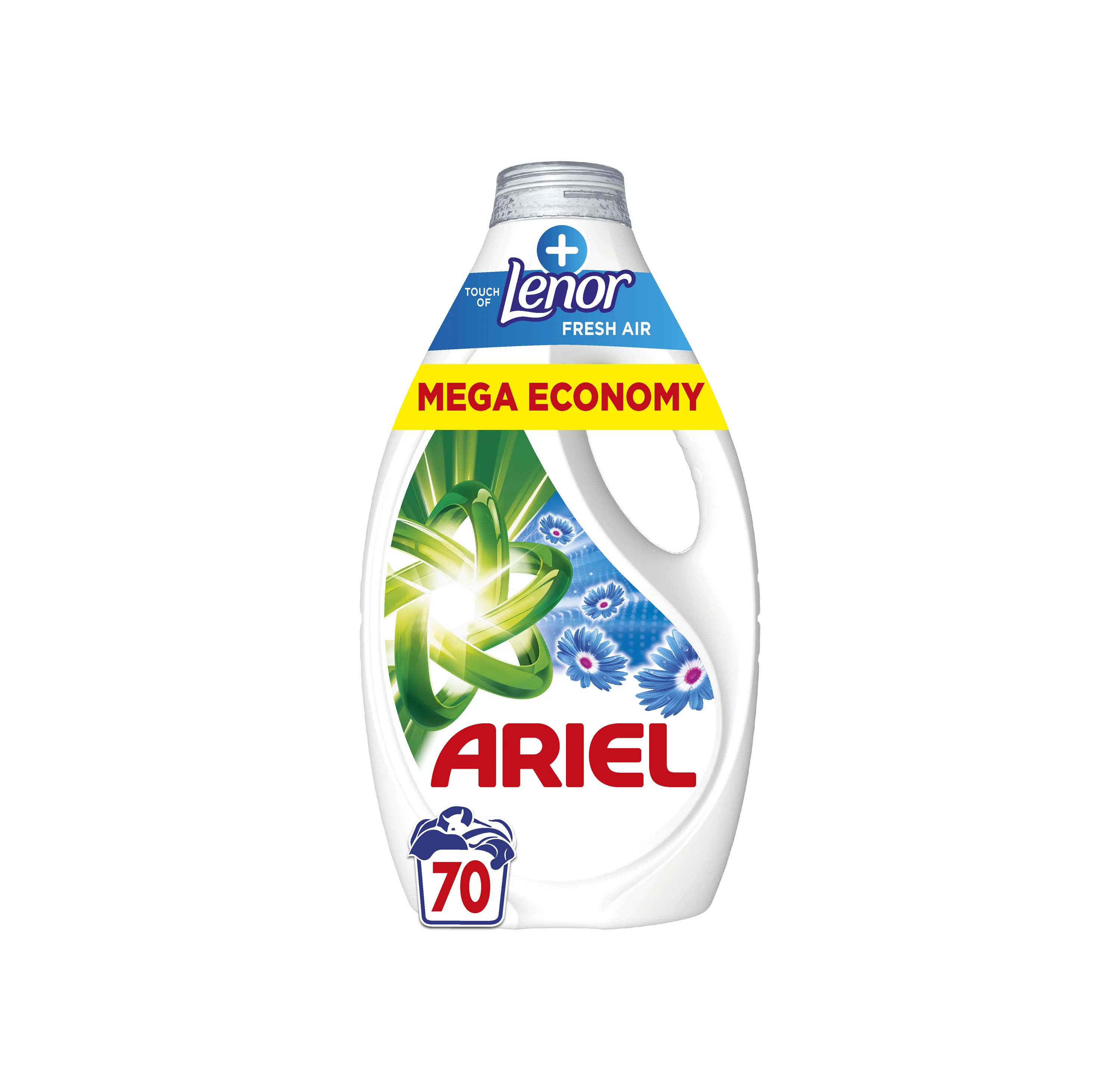 Ariel Fresh Air prací gél, 70 praní 3150 ml