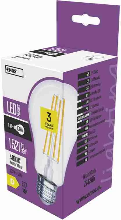LED FLM A67 11W E27 NW 1×1 ks, LED žiarovka