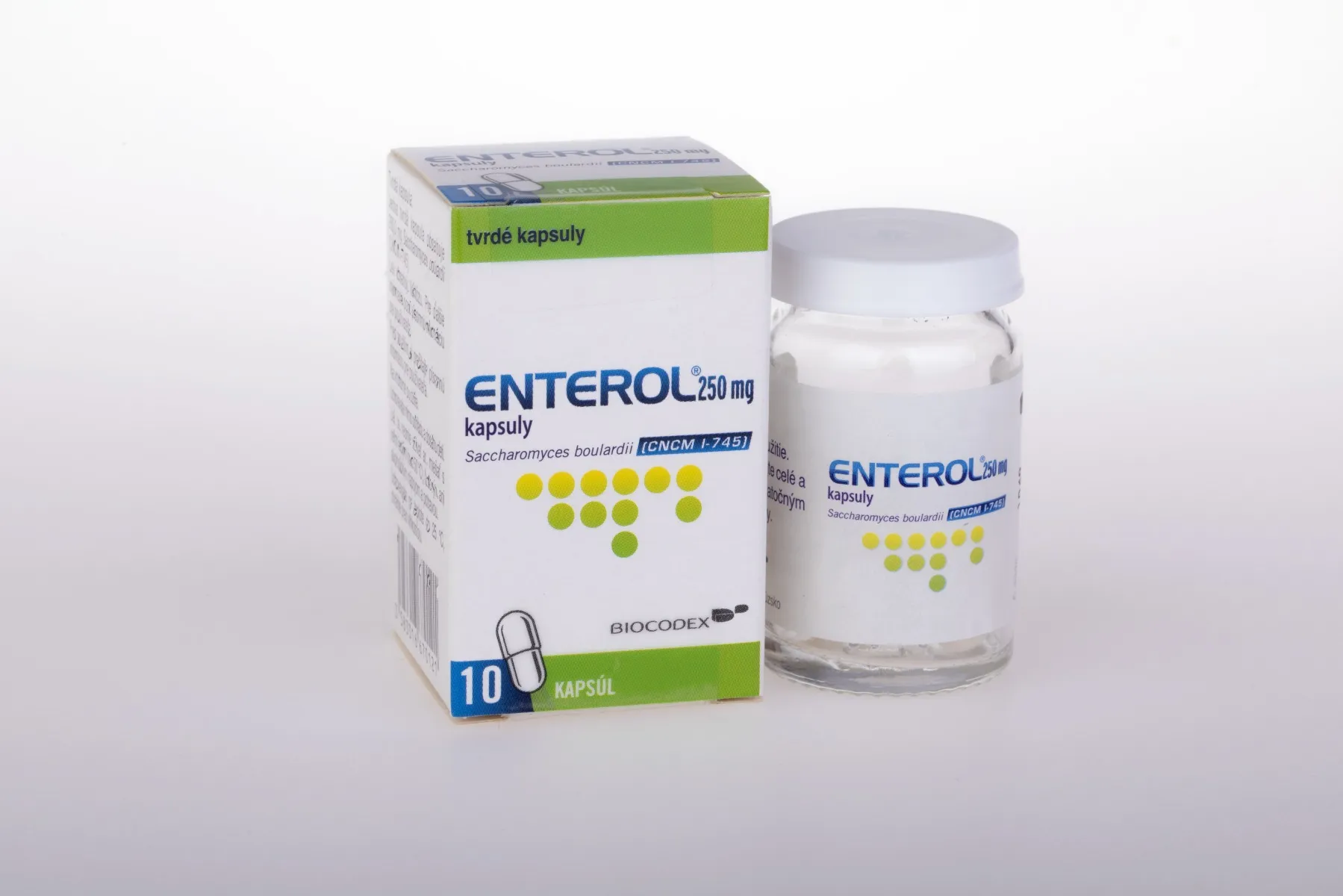Enterol 250 mg kapsuly 1×10 cps, pomoc pri hnačkových stavoch