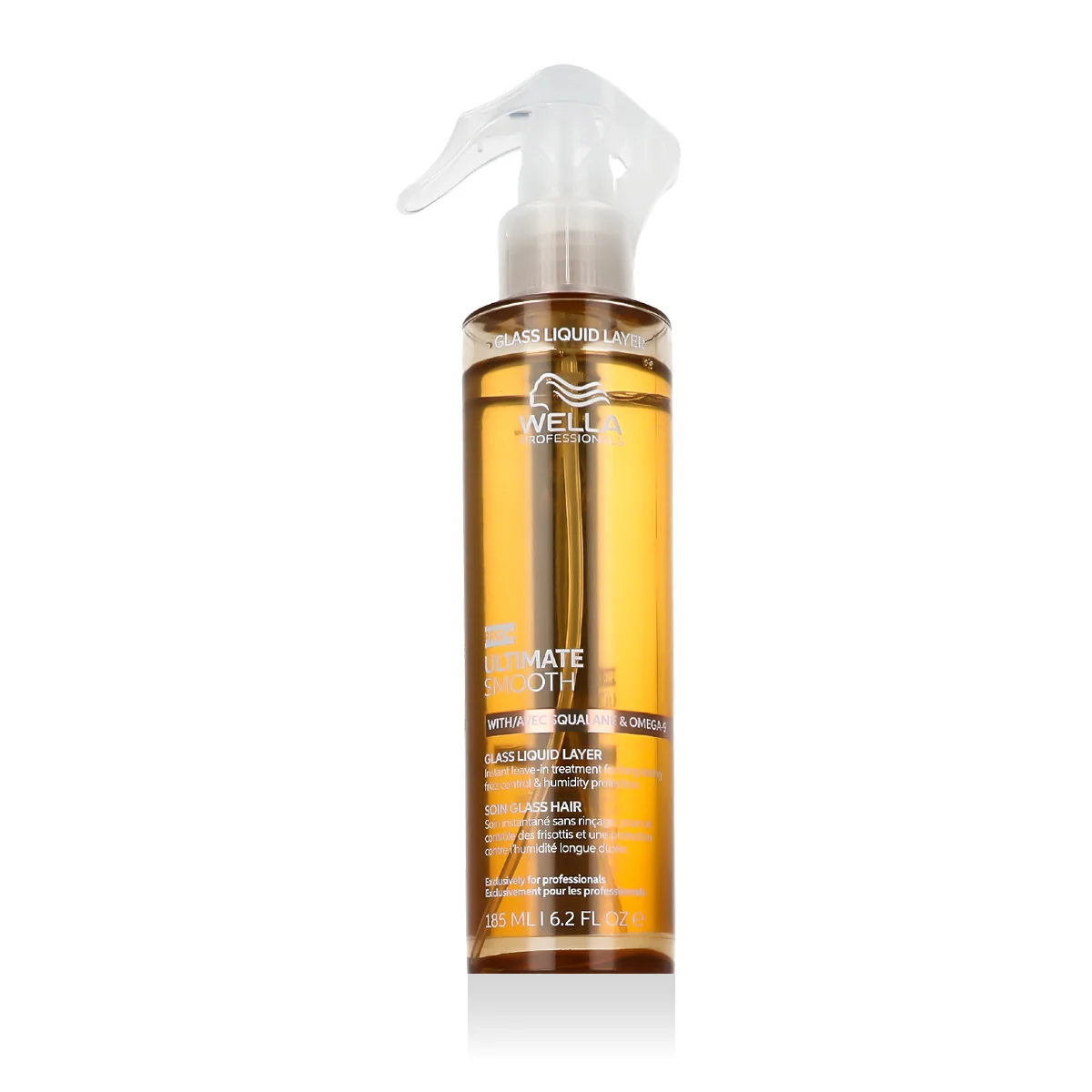 Wella Professionals Ultimate Smooth Glass Liquid Layer bezoplachové sérum na uhladenie vlasov 185ml