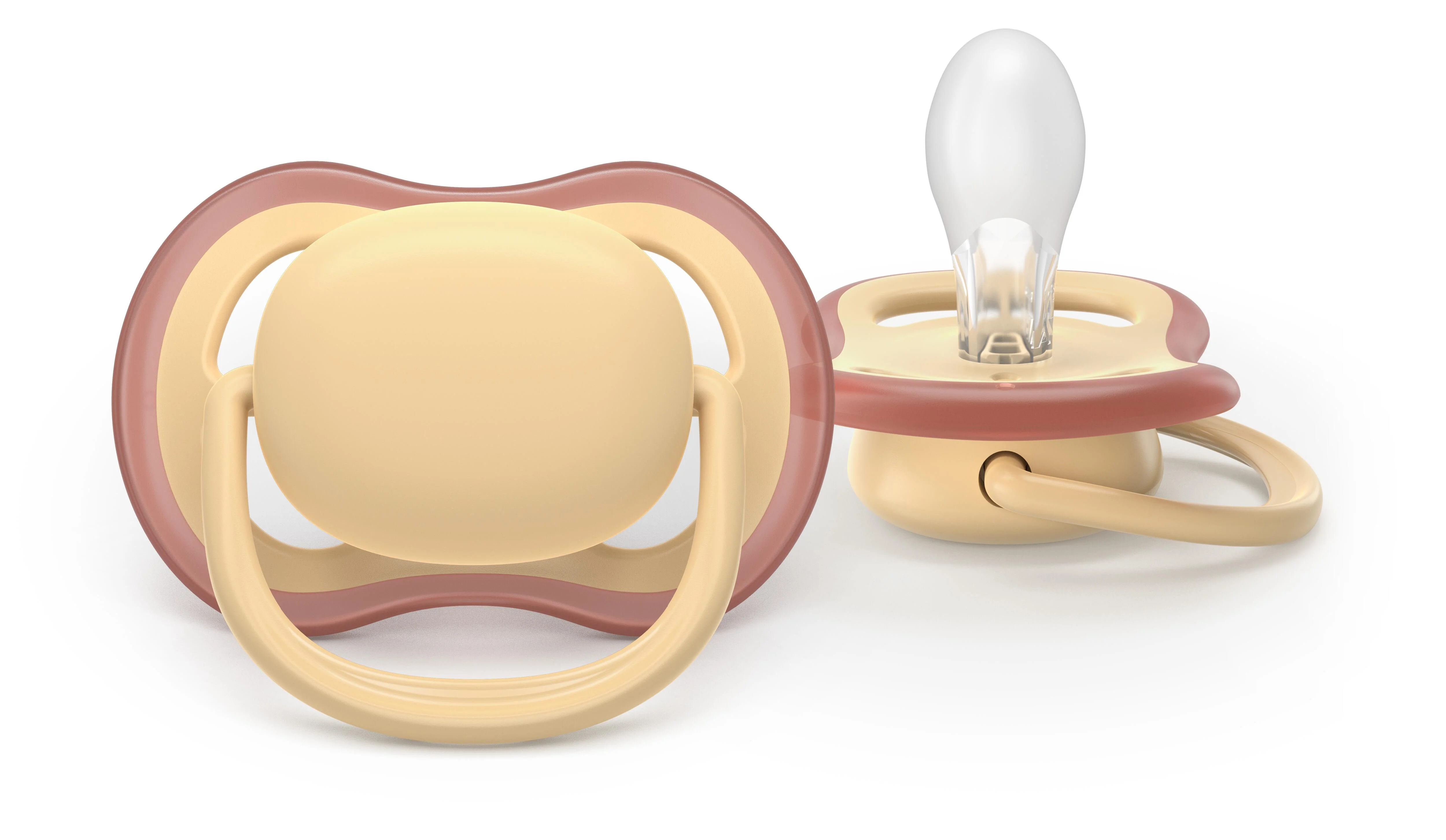 Philips AVENT - Cumlík Ultra air s obrázkom SCF087/09, denný a nočný 0-6 m, neutral 2 ks