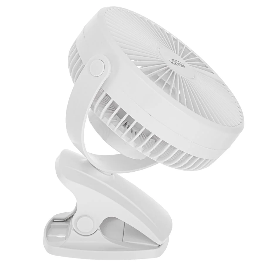 Stolový ventilátor s klipom Adler AD 7342 biely