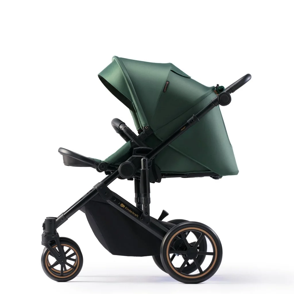 Kočík kombinovaný 3v1 Prime 2 Dark Green, Premium