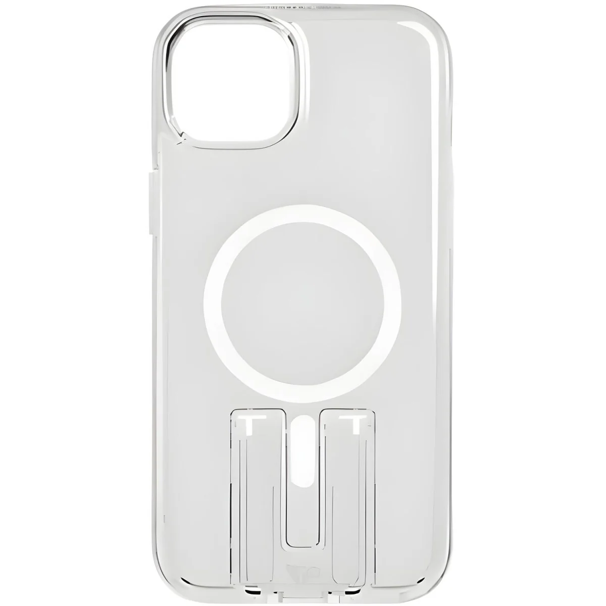 Evo Crystal Kick puzdro s MagSafe pre iPhone 15 Plus Transparentná