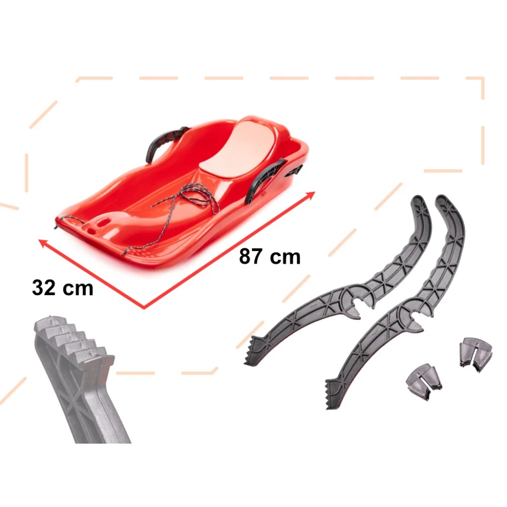 Boby s brzdami 87 cm-MOVEO