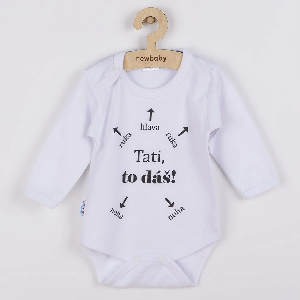 Dojčenské bavlnené body  Zebra exclusive, vel. 80 (9-12m)