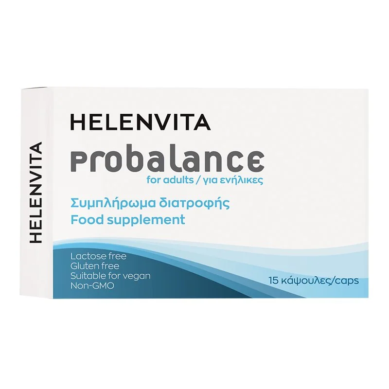 Helenvita Probalance pre dospelých 15 kapsúl 5 probiotických kmeňov