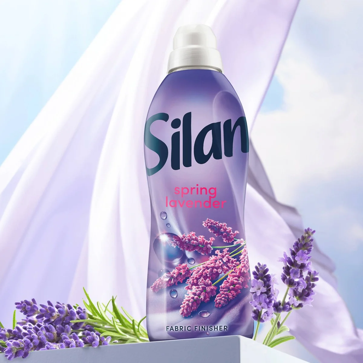 Silan aviváž Spring Lavender 64 praní, 1,408 l 1×1408 ml, aviváž