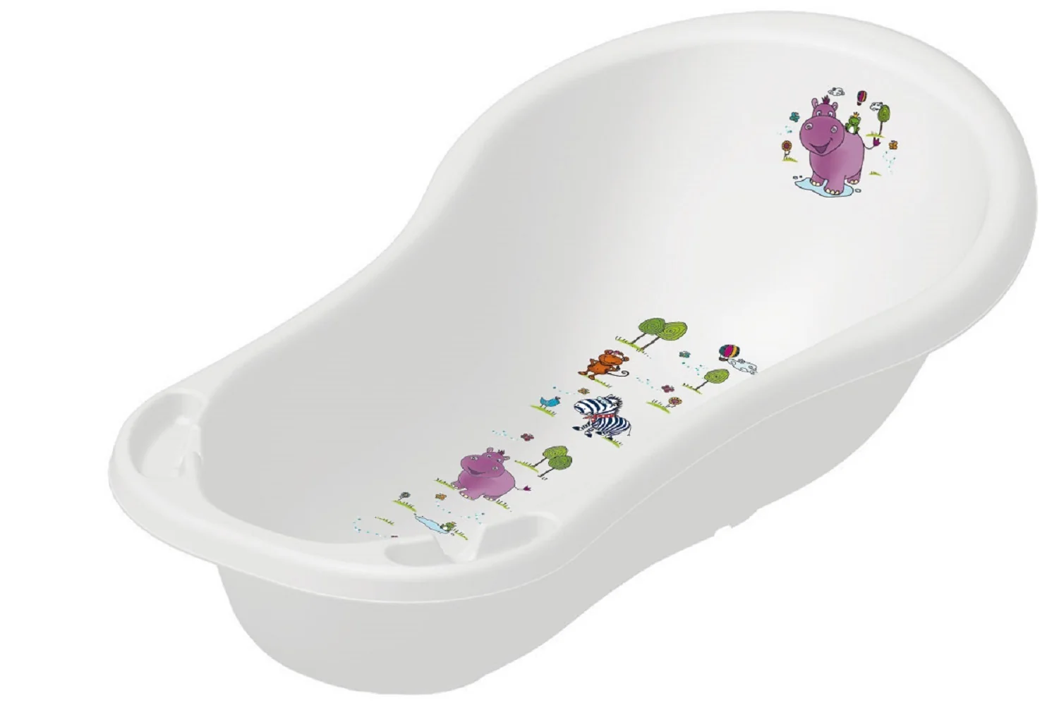 Detská vanička Hippo 100 cm - Biela