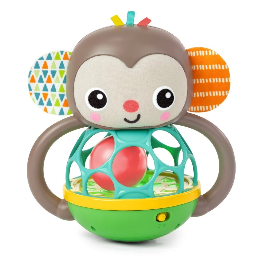 Hračka multisenzorická Grab & Giggle Monkey™ 6m+