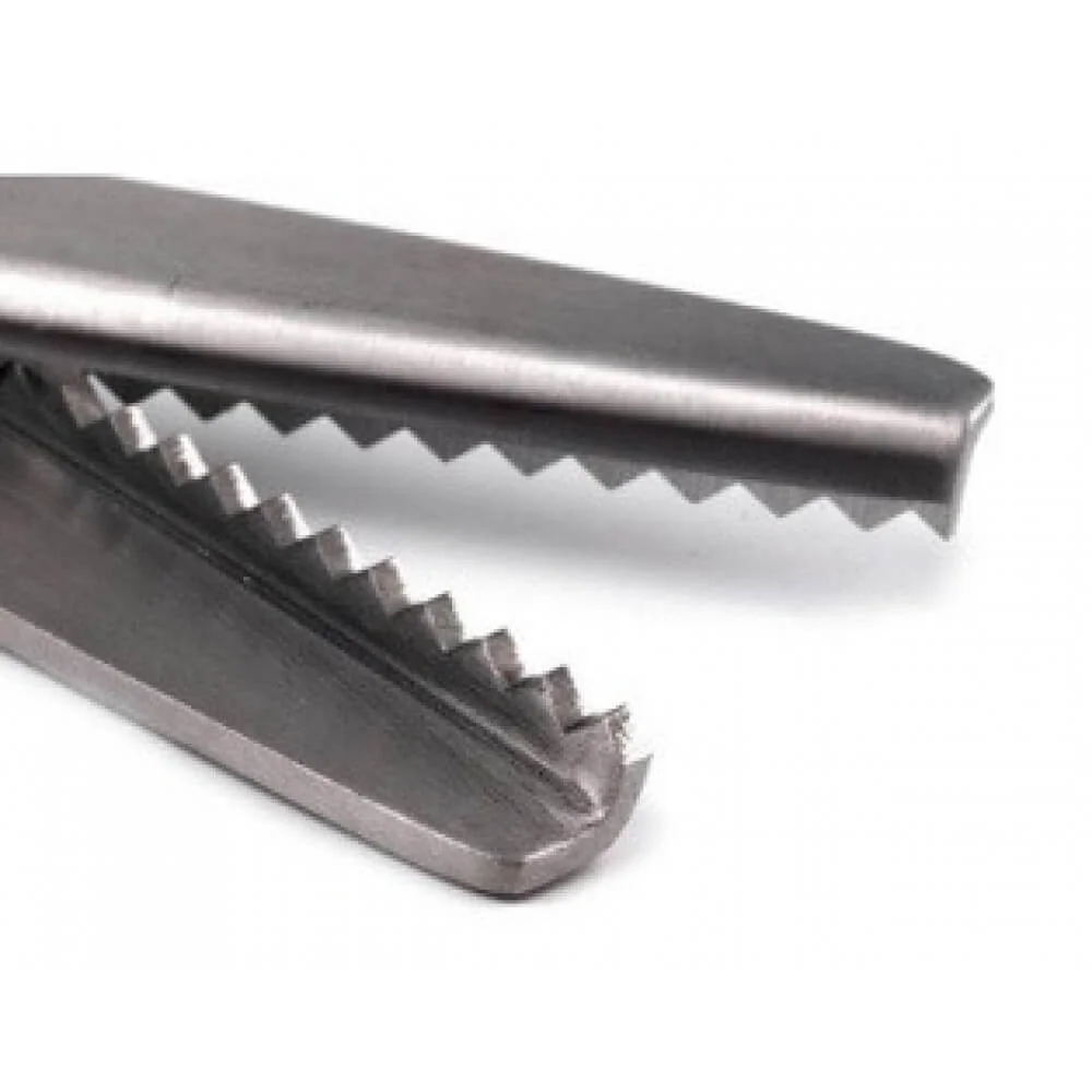 Nožnice ZIG-ZAG krajčírske celokovové  20cm-Stafil