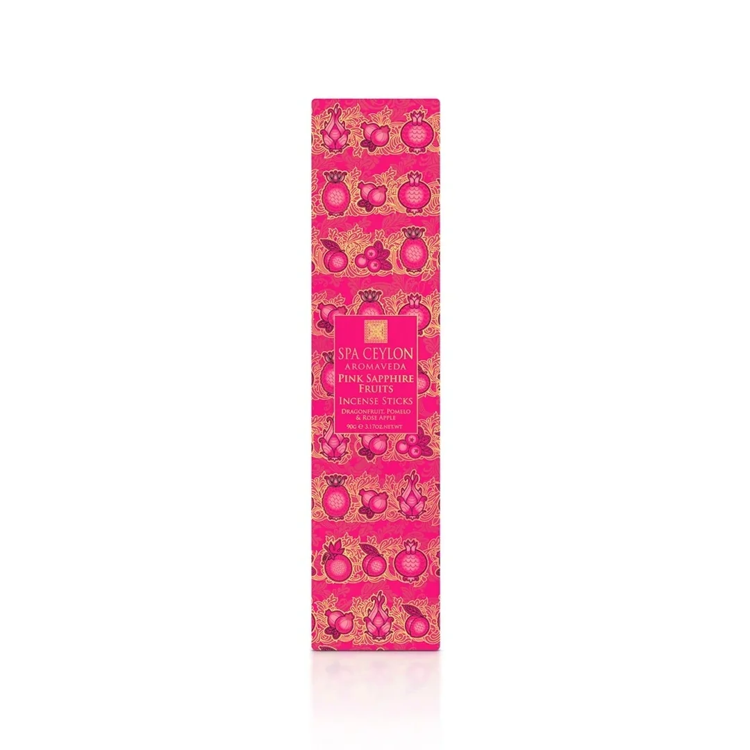 Aromatické vonné tyčinky Pink Sapphire Fruits 30 ks, dračie ovocie