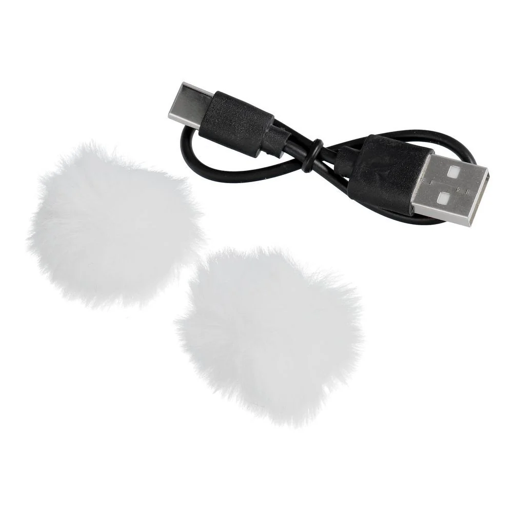 MG K1 Wind bezdrôtový lavalier mikrofón USB-C 2ks, biely