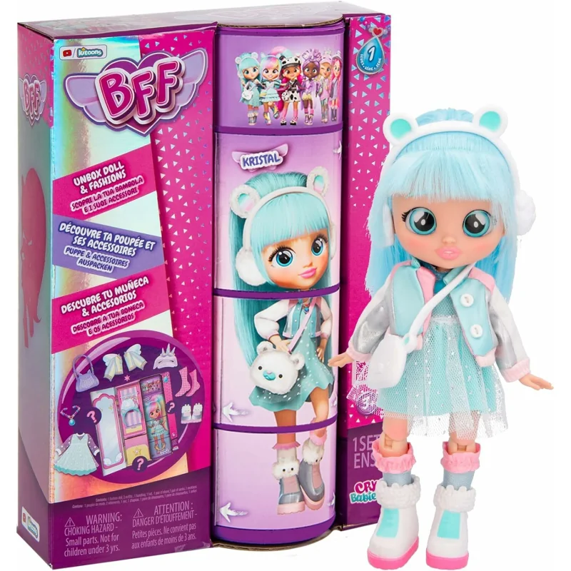 IMC Toys Cry Babies BFF Kristal bábika