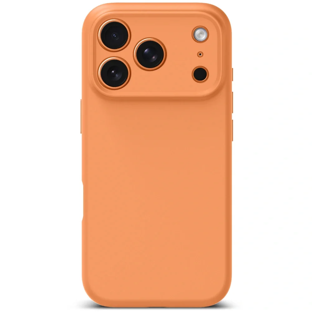 Tech-Protect Silicone MagSafe kryt na iPhone 17 Pro Max, oranžový