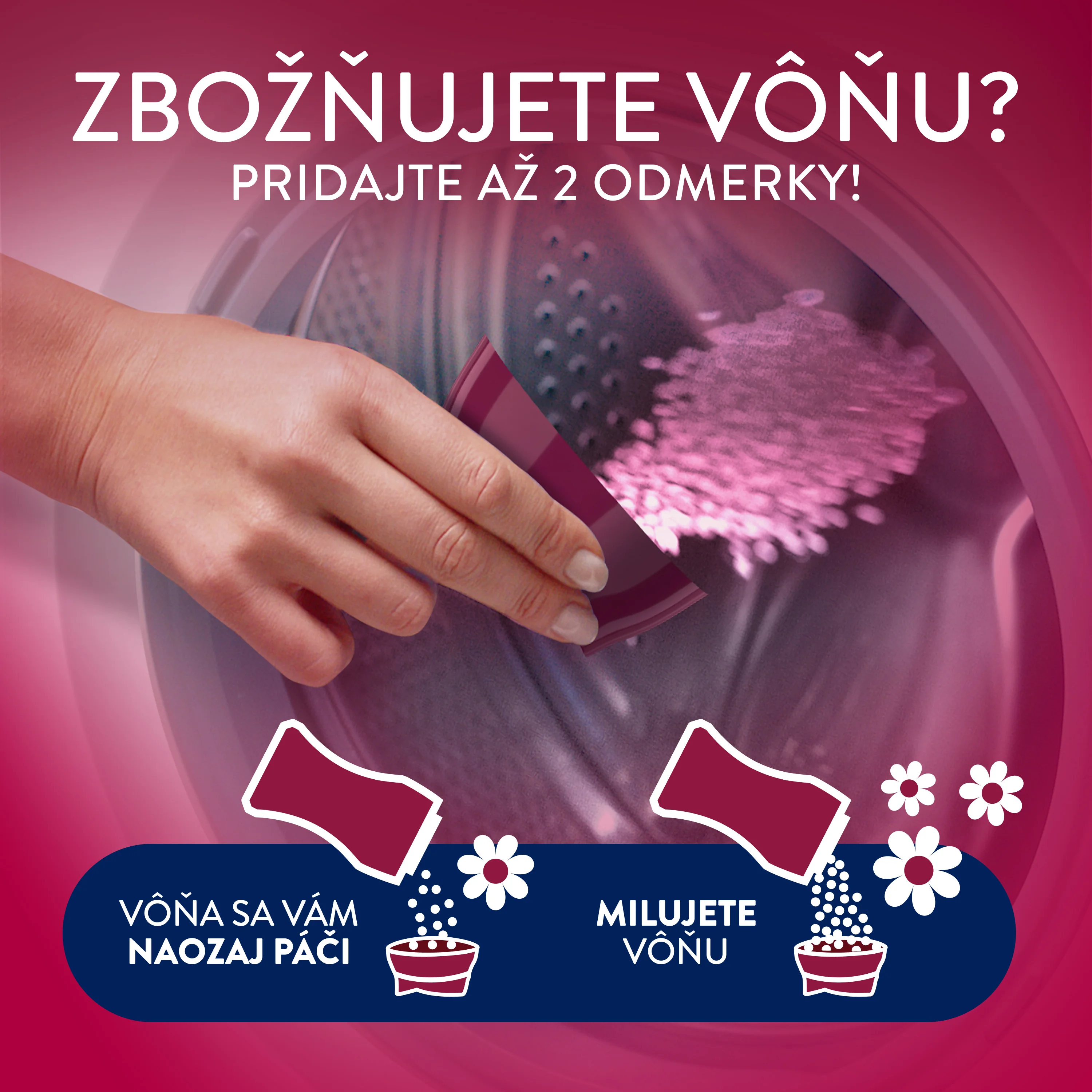 Lenor Ruby Jasmine perličky do prania 195 g