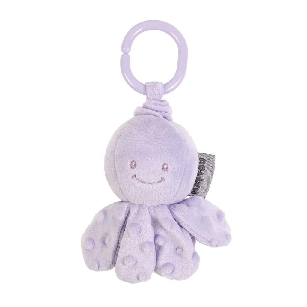 Chobotnička vibračná na C krúžku lilac 20 cm Lapidou