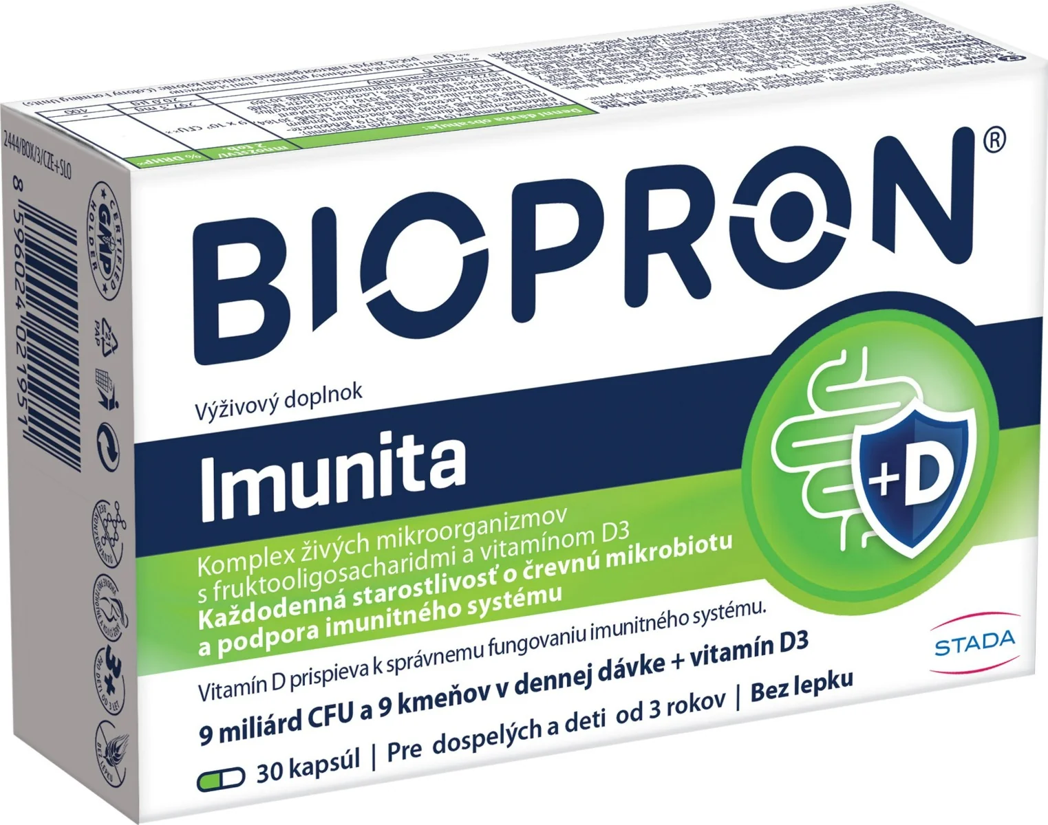 BIOPRON 9 Immunity 1×30 cps, výživový doplnok