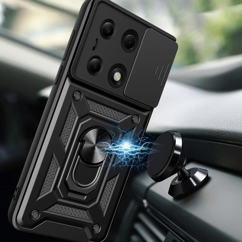 Tech-Protect Camshield kryt na Xiaomi Redmi Note 13 Pro 5G / Poco X6 5G čierny