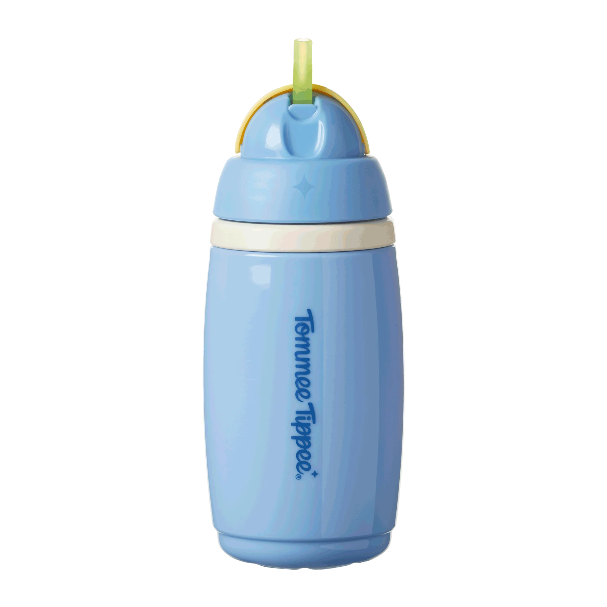 Tommee Tippee Active hrnček so slamkou, 266 ml, 12m+, modrý 266 ml