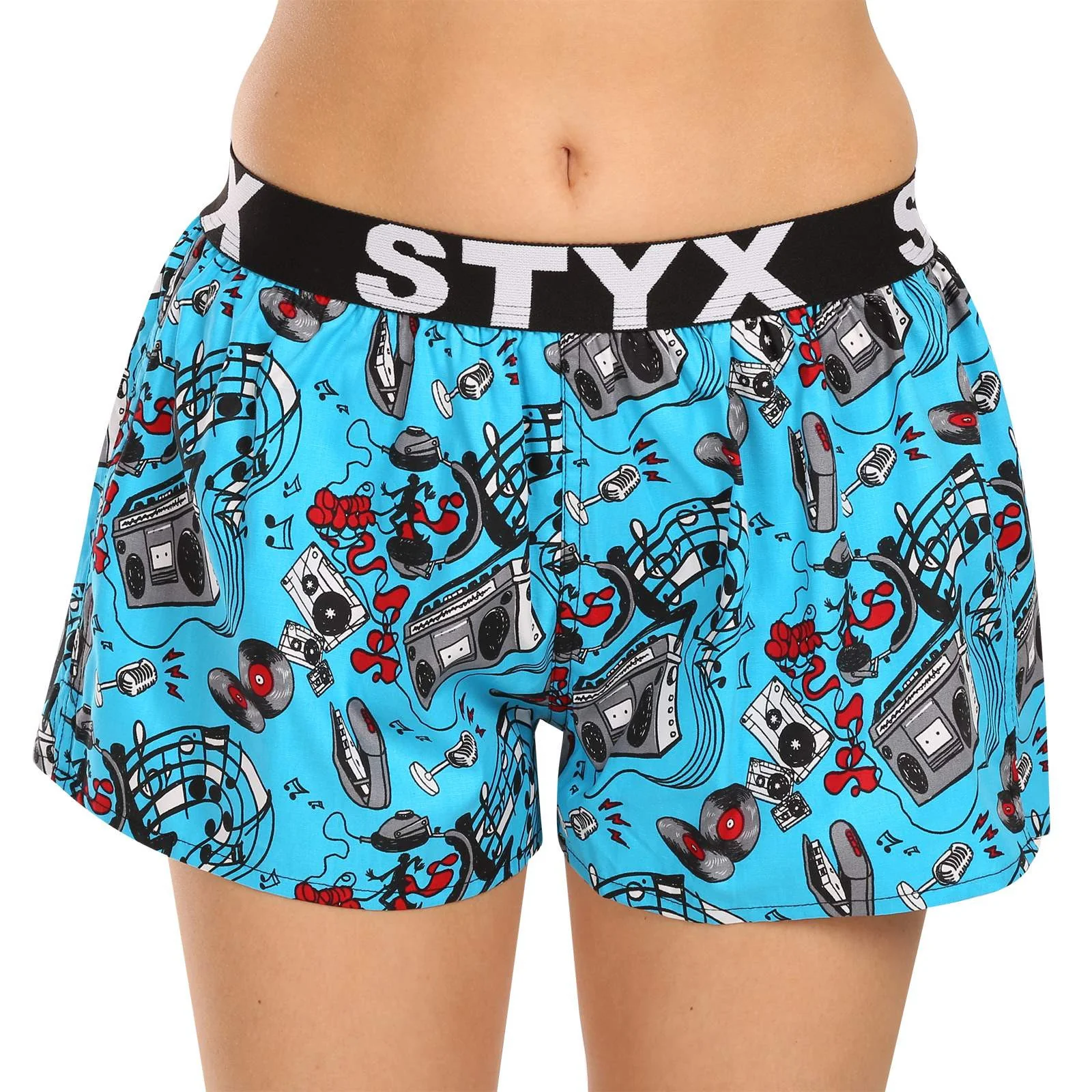 5PACK dámske trenky art športová guma viacfarebné (5T1367834) L