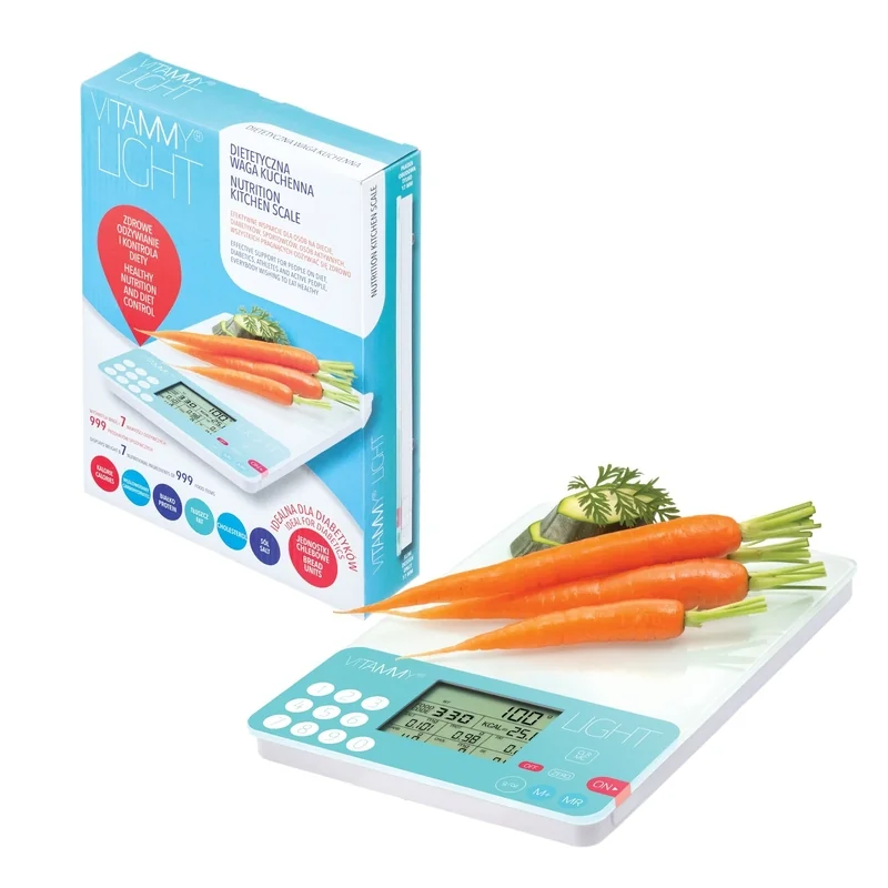 VITAMMY LIGHT Kuchynská dietetická a diabetická váha 1×1 ks
