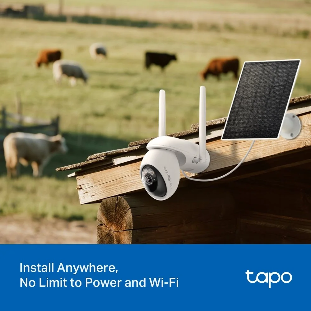 Kamera TP-Link Tapo C665G KIT 4MPx, vonkajšia, IP PTZ, 4K, 4G, prisvietenie