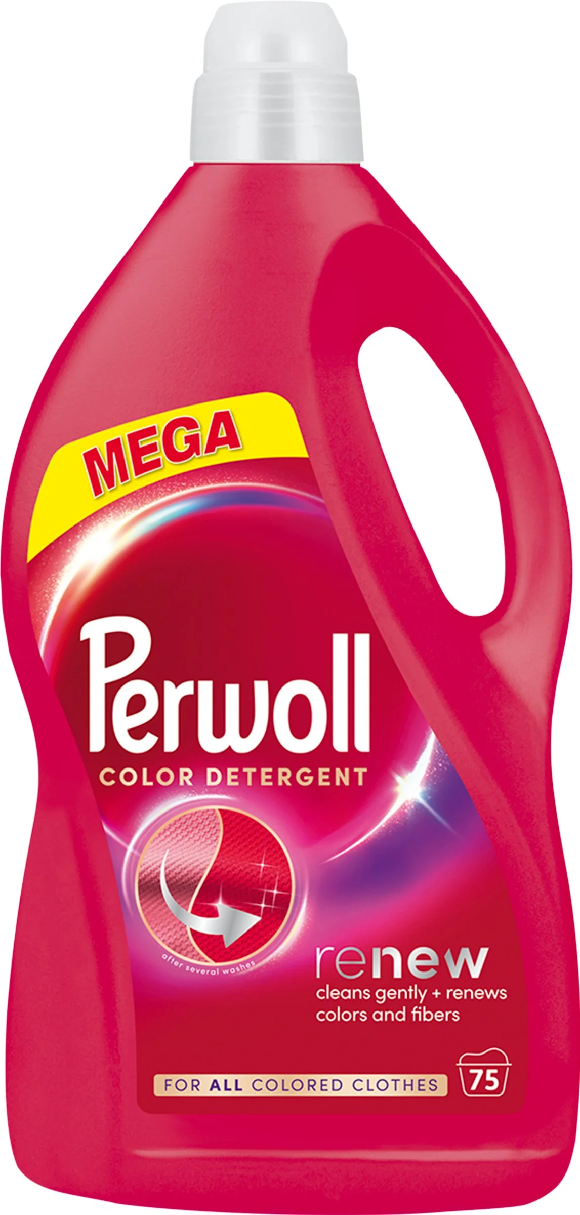 Perwoll prací gél Color 75 praní 1×3750 ml, prací gél