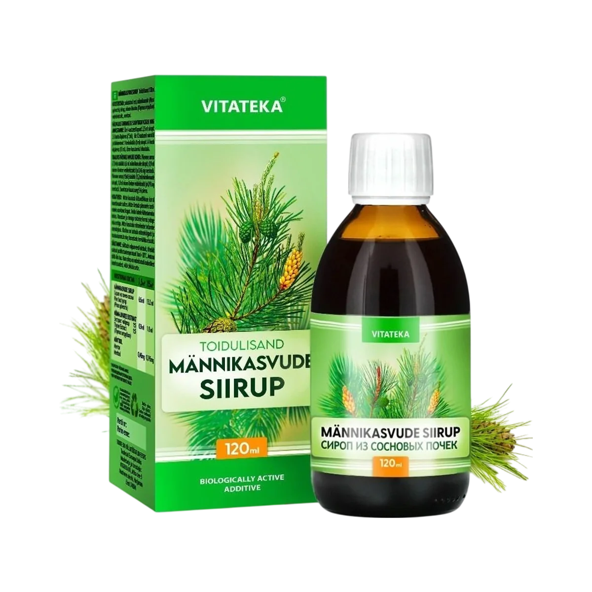 Sirup z borovicových výhonkov – 120 ml – Vitateka