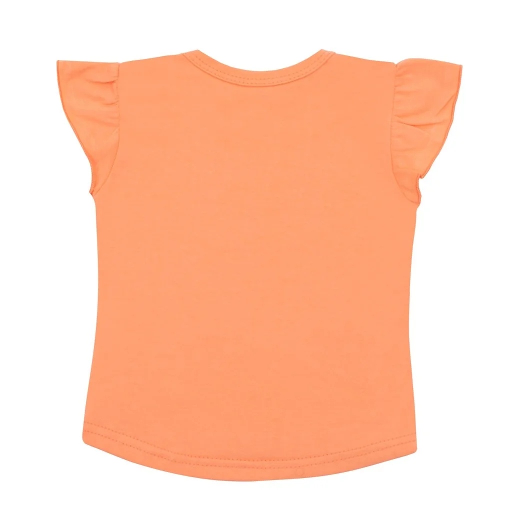 Detské letné pyžamko New Baby Dream lososové 74 (6-9m), 20C42820
