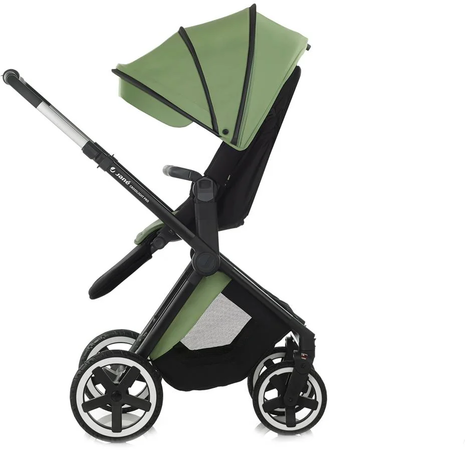 JANÉ Kočík kombinovaný 3v1 Crosslight Pro + Micro Pro 2 + Koos Isize autosedačka Dim Grey 1×1 ks, kočík