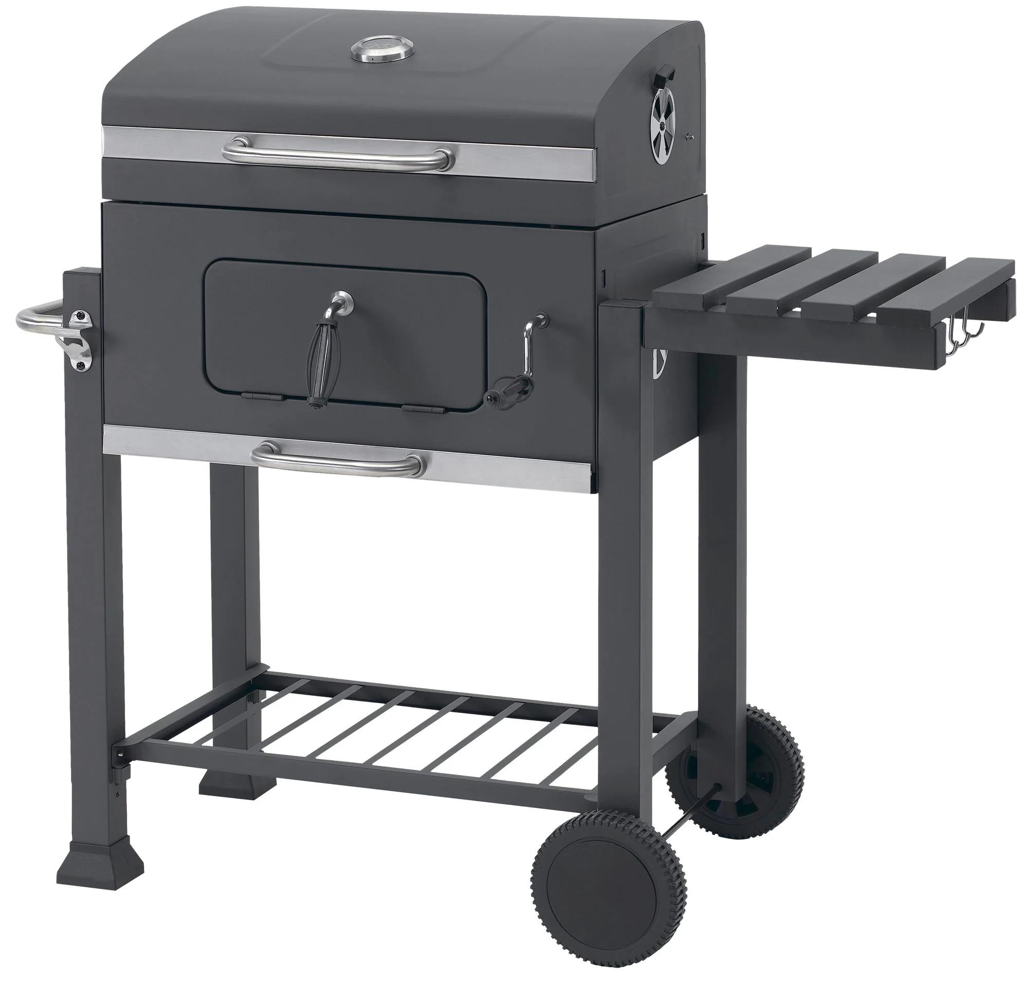 Strend Pro gril Konzul, 1 ks BBQ, na drevené uhlie, 117x66x108 cm