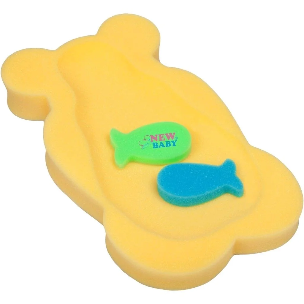 Penová podložka maxi New Baby medveď žltá , 20C32886