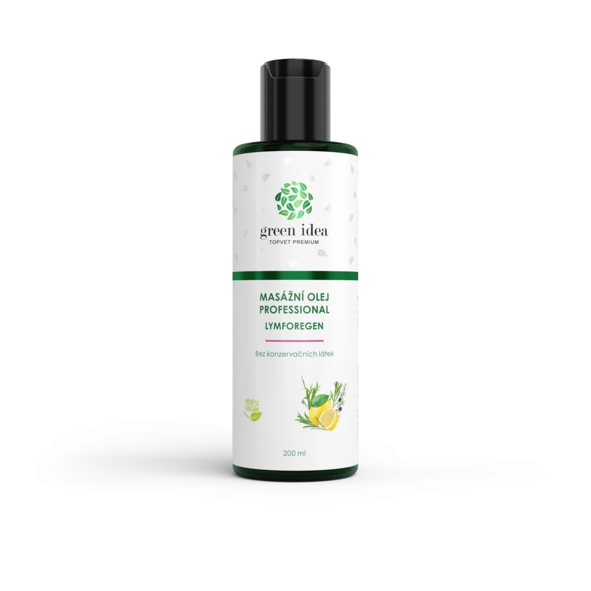 Lymforegen - masážny olej 200 ml - Green idea