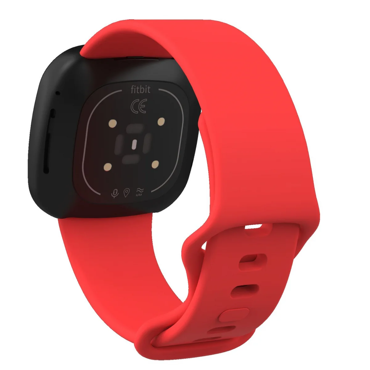 BStrap Silicone (Large) remienok na Fitbit Versa 3 red