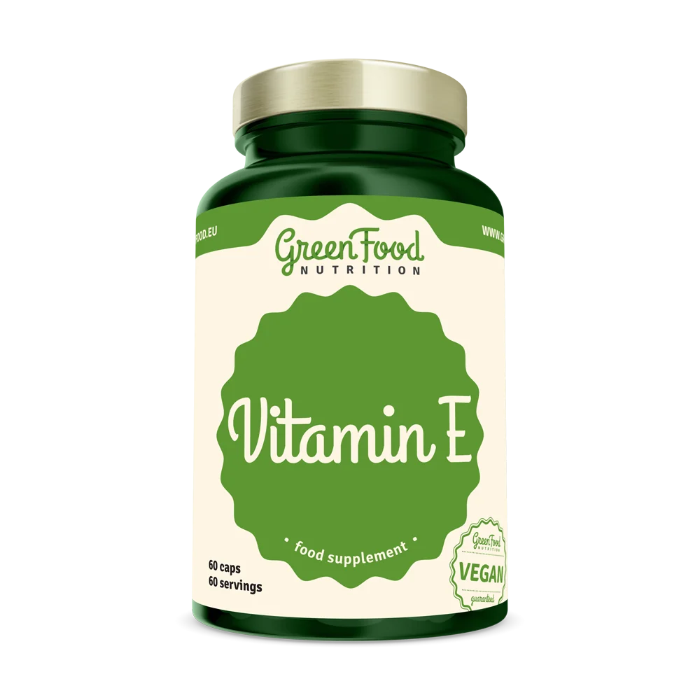 GreenFood Nutrition  vit E 60cps 1×60 cps