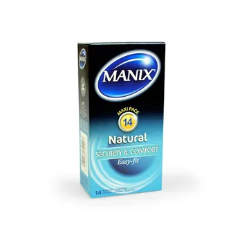 Manix Natural 1×14 ks, kondómy