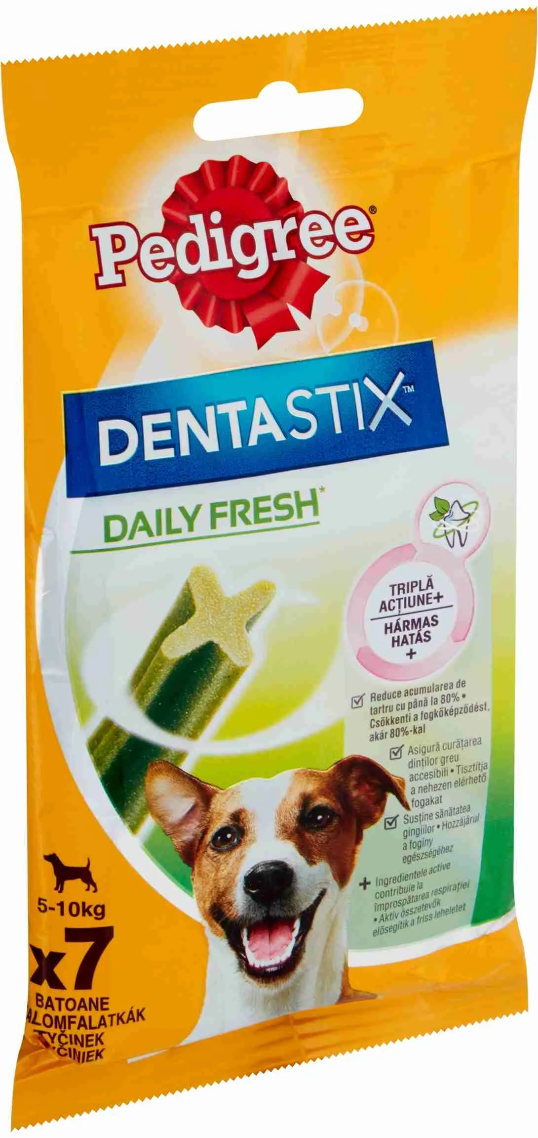 PEDIGREE pochúťka DentaStix Fresh Small 7pack 1×7 ks, pochúťka pre psy