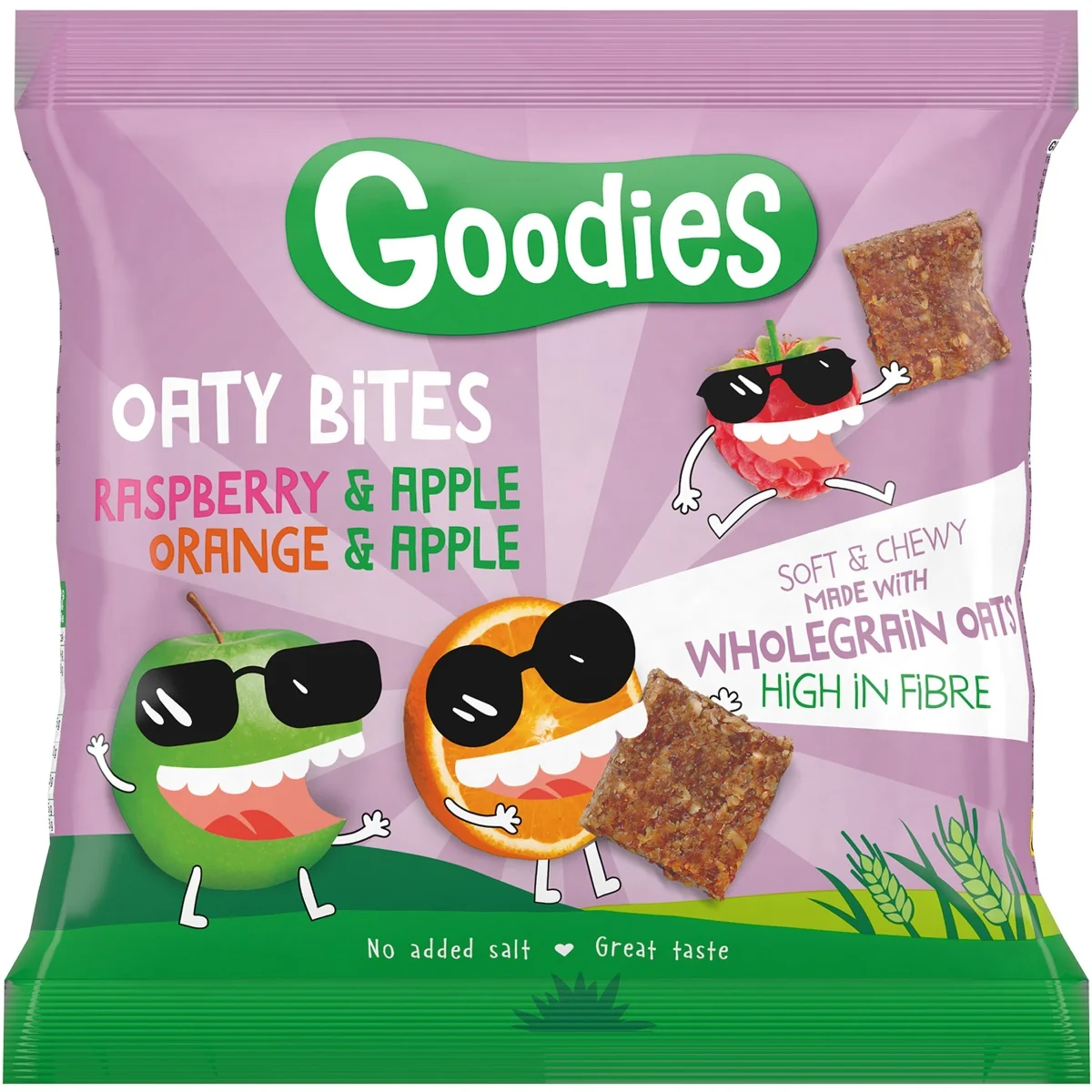 Goodies mini ovsené tyčinky 11×10 g, ovsená tyčinka