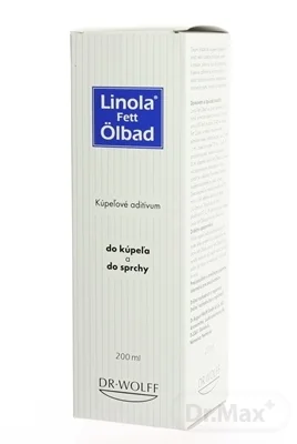 Linola Fett Őlbad 1×200 ml, kúpeľnové oditívum