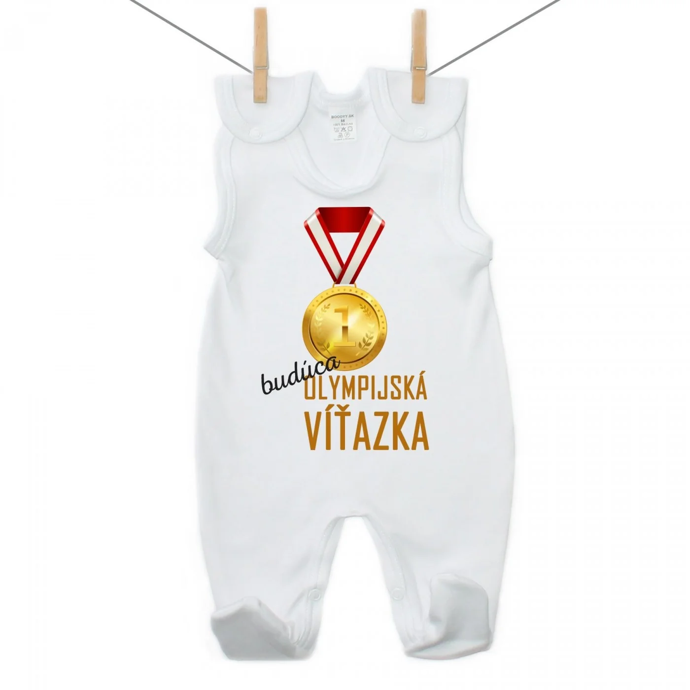 Boodyy Dupačky Budúca olympijská víťazka Veľkosť: 56