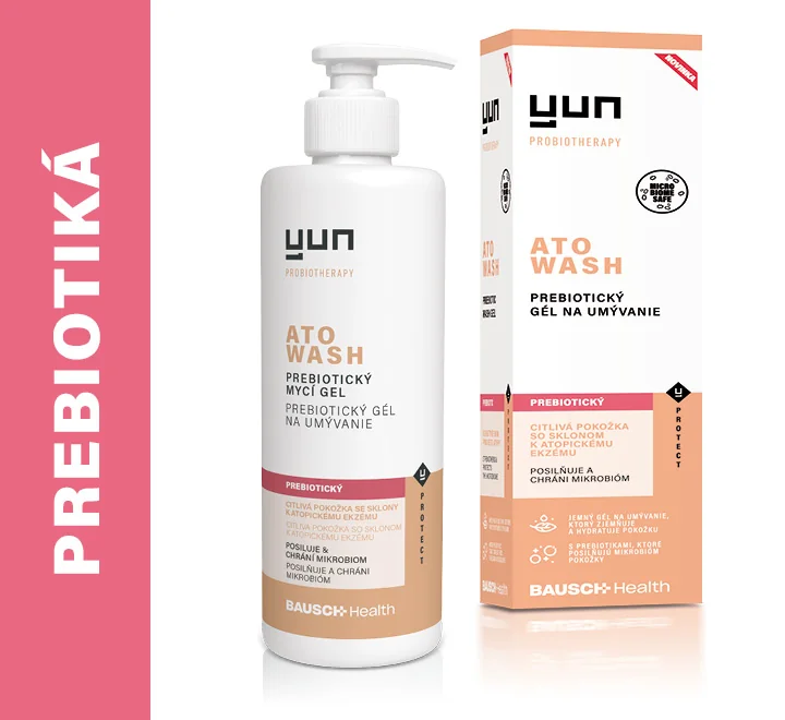 YUN ATO WASH Prebiotický gél na umývanie 200 ml
