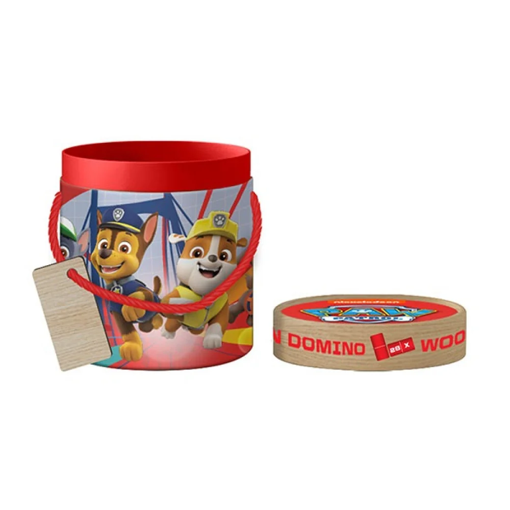 Paw Patrol Drevenné domino 28 kociek domino-MOVEO